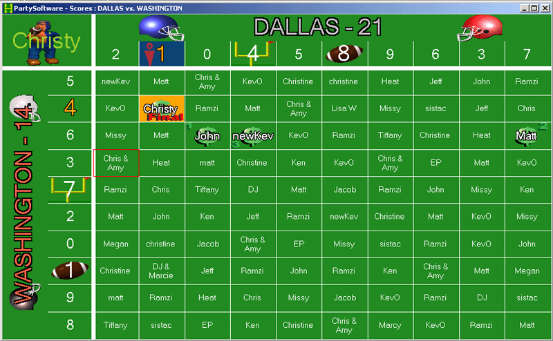 Football Squares Screenshot